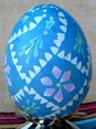Lusatian decorated egg L034