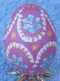Lusatian decorated egg L038